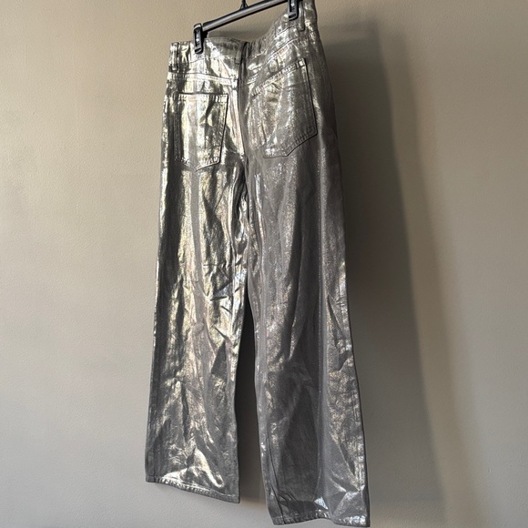 Women Silver Pants - Picture 2 of 5